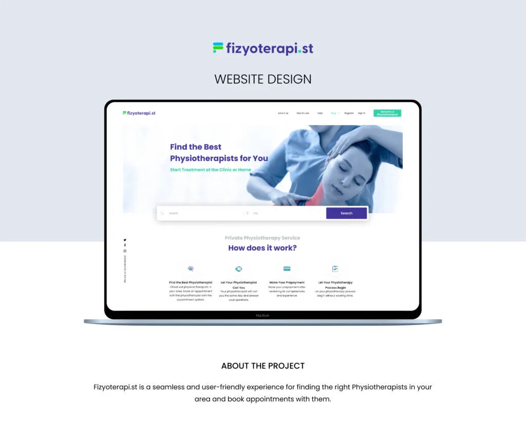 Physiotherapy | UI/UX – Web Design